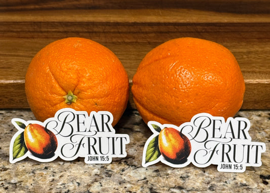 Bear Fruit Sticker