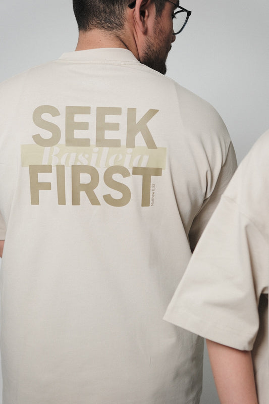 Seek First Tee - Avocado