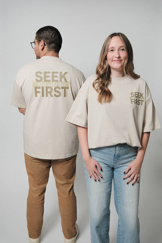 Seek First Tee - Avocado