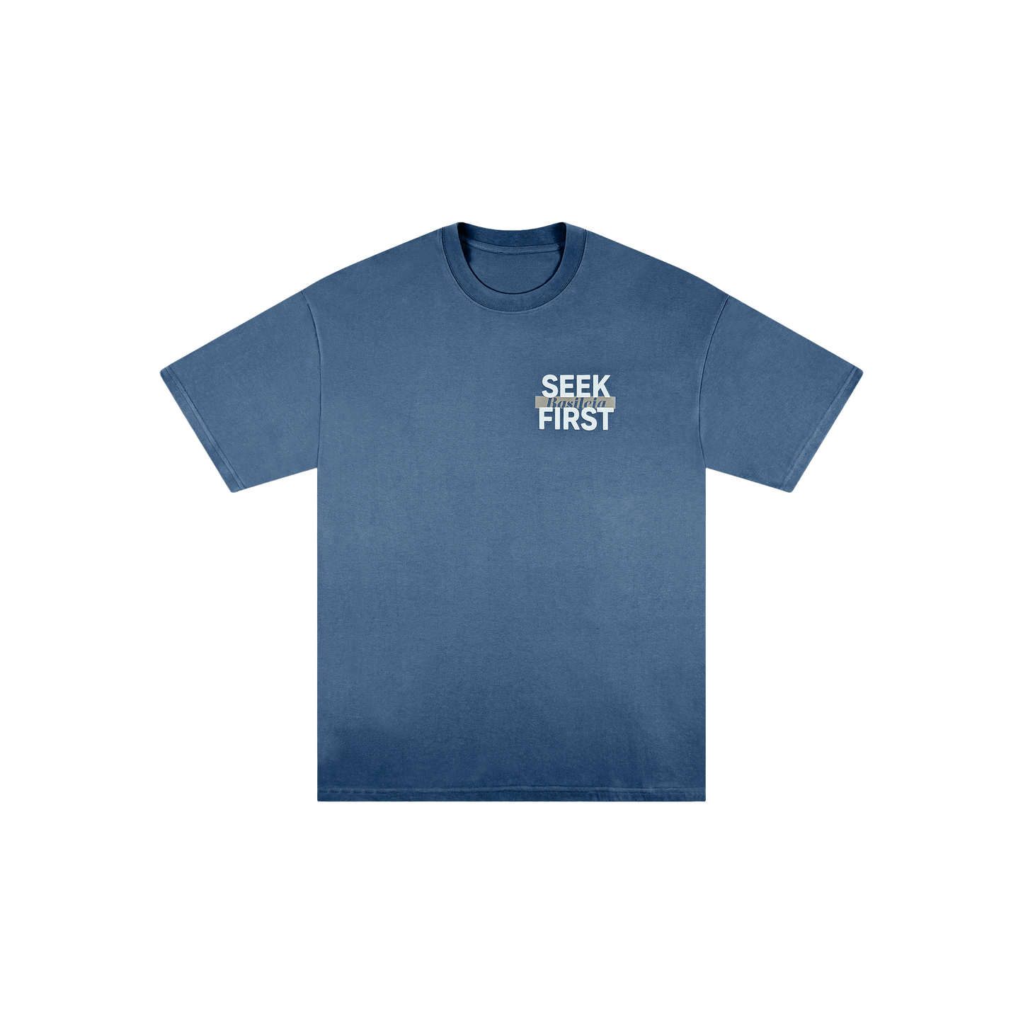 Seek First Basileia Tee - Slate