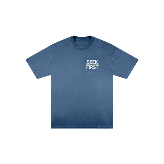 Seek First Basileia Tee - Slate
