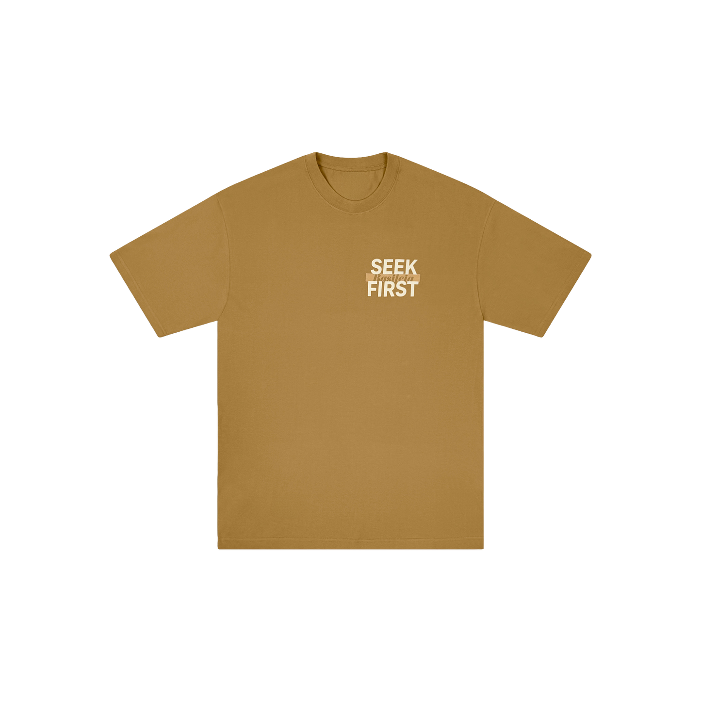 Seek First Basileia Tee - Clay