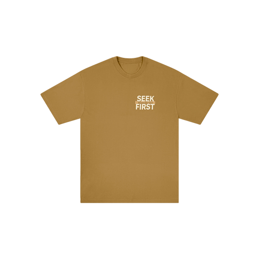 Seek First Basileia Tee - Clay